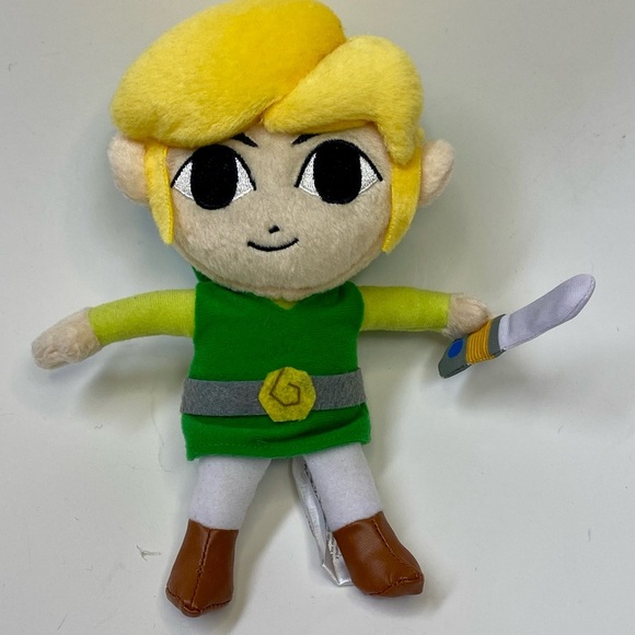 Legend of Zelda Phantom Hourglass 2012 Link plush toy - Picture 2 of 9